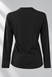 MAGLIETTA DONNA LOSAN MANICA LUNGA GIROCOLLO COTONE ART.L26WM0122