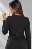 MAGLIETTA DONNA LOSAN MANICA LUNGA GIROCOLLO COTONE ART.L26WM0122
