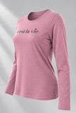MAGLIETTA DONNA LOSAN MANICA LUNGA GIROCOLLO COTONE ART.L26WM0122