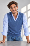 GILET UOMO ENRICO COVERI MISTO LANA BOTTONI ART.EC207