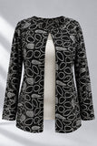 COMPLETO DONNA PERLA DUE PEZZI TAGLIE OVER ART.13/26643 ELENA