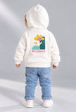 FELPA BAMBINA ZIPPY FELPATA FULL ZIP CAPPUCCIO TASCHE STAMPE ART.ZBGAP0201