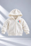 FELPA BAMBINA ZIPPY FELPATA FULL ZIP CAPPUCCIO TASCHE STAMPE ART.ZBGAP0201