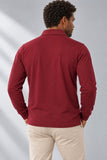 POLO UOMO BEVERLY HILLS POLO CLUB MANICA LUNGA TASCHINO COTONE ART. P451231