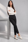 PANTALONI DONNA EMANUELA COSTA  A SIGARETTA MISTO VISCOSA ART.35920-27