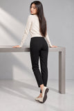 PANTALONI DONNA EMANUELA COSTA  A SIGARETTA MISTO VISCOSA ART.35920-27