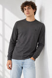 MAGLIA UOMO TIMBERLAND GIROCOLLO MANICA LUNGA COTONE ART.TBC0YHBT