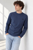 MAGLIA UOMO TIMBERLAND GIROCOLLO MANICA LUNGA COTONE ART.TBC0YHBT