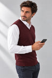 GILET UOMO NAVIGARE BASICO LANA EXTRAFINE MERINO ART. NJ1325
