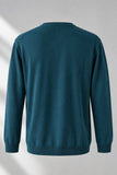 MAGLIONE UOMO RE DEL MARE OVER SCOLLO A V MISTO LANA ART.12011X