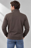 FELPA UOMO BEVERLY HILLS POLO CLUB LUPETTO CON BOTTONI FELPATA LOGO ART. F451293