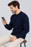 MAGLIONE UOMO NAVIGARE GIROCOLLO LANA MERINO EXTRAFINE ART. NJ1311