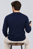 MAGLIONE UOMO NAVIGARE GIROCOLLO LANA MERINO EXTRAFINE ART. NJ1311