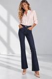 JEANS DONNA TIFFOSI A ZAMPA COTONE ART. 10067198