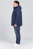 GIACCONE UOMO SEA BARRIER TAGLIE OVER IMBOTTITO CAPPUCCIO TASCHE ZIP ART. CONF-GRACIO-37M