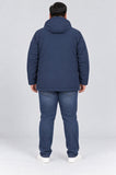 GIACCONE UOMO SEA BARRIER TAGLIE OVER IMBOTTITO CAPPUCCIO TASCHE ZIP ART. CONF-GRACIO-37M