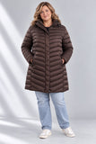 GIACCONE DONNA OVER VIRGINIA BLU IMBOTTITO ART.CONF-GLAMOUR-51M