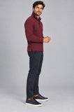 POLO UOMO NAVIGARE MANICHE LUNGHE POLSINI LOGO COTONE ART. NJ5120