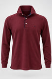POLO UOMO NAVIGARE MANICHE LUNGHE POLSINI LOGO COTONE ART. NJ5120