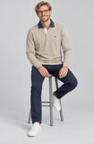 POLO UOMO NAVIGARE MANICA LUNGA LOGO CALDO JERSEY COTONE ART. NJ5111