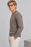 MAGLIONE UOMO COVERI SCOLLO V BASICO LOGO VISCOSA ART. TR1721