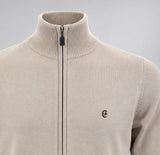 MAGLIONE UOMO COVERI FULL ZIP LOGO VISCOSA ART. TR1723