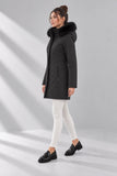 GIACCONE DONNA TALENTI CAPPUCCIO ZIP BOTTONI ART.TB435