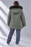 GIACCONE DONNA OVER TALENTI CAPPUCCIO ZIP BOTTONI ART.TB423