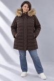 GIACCONE DONNA TALENTI OVER CAPPUCCIO ZIP BOTTONE ART.TB413