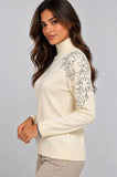 MAGLIINE DONNA GAIA B LUPETTO RICAMO VISCOSA ART. 304
