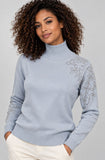 MAGLIINE DONNA GAIA B LUPETTO RICAMO VISCOSA ART. 304