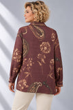 CAMICIA DONNA OVER ELISA CASTELLI FANTASIA ART.150018