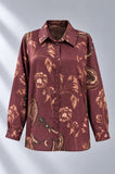 CAMICIA DONNA OVER ELISA CASTELLI FANTASIA ART.150018