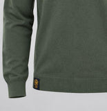 MAGLIONE UOMO SAI AMBROSINI GIROCOLLO LOGO COTONE LANA ART. ARI6ML011596U