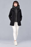GIACCONE DONNA TALENTI LANA IMBOTTITURA STACCABILE ART.T258