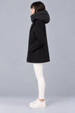 GIACCONE DONNA TALENTI LANA IMBOTTITURA STACCABILE ART.T258