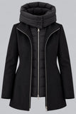GIACCONE DONNA TALENTI LANA IMBOTTITURA STACCABILE ART.T258