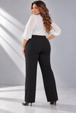 PANTALONI DONNA OVER ELISA CASTELLI ELASTICO IN VITA ART.18073