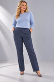 PANTALONI DONNA OVER ELISA CASTELLI GESSATI ART.18075