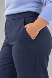 PANTALONI DONNA OVER ELISA CASTELLI GESSATI ART.18075
