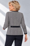 MAGLIONE DONNA ANNALISA BINETTI FULL ZIP FANTASIA ART. 2662