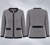 MAGLIONE DONNA ANNALISA BINETTI FULL ZIP FANTASIA ART. 2662