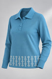 MAGLIONE DONNA ANNALISA BINETTI POLO MISTO LANA ART. 2659