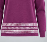 MAGLIONE DONNA ANNALISA BINETTI POLO MISTO LANA ART. 2652