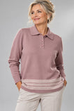 MAGLIONE DONNA ANNALISA BINETTI POLO MISTO LANA ART. 2652