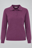 POLO BIEFFE LAVORATA MANICA LUNGA MISTO LANA ART 26661P