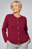 MAGLIONE DONNA ANNALISA BINETTI COREANA BOTTONI ROMBI MISTO LANA ART. 2261