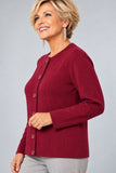 MAGLIONE DONNA ANNALISA BINETTI COREANA BOTTONI ROMBI MISTO LANA ART. 2261