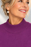LUPETTO DONNA BIEFFE MISTO LANA  BORDO ART 2294