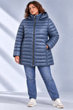 GIACCONE DONNA OVER VIRGINIA BLU ART.CONF-KATRINE-51C
